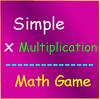 Simple Multiplication math game